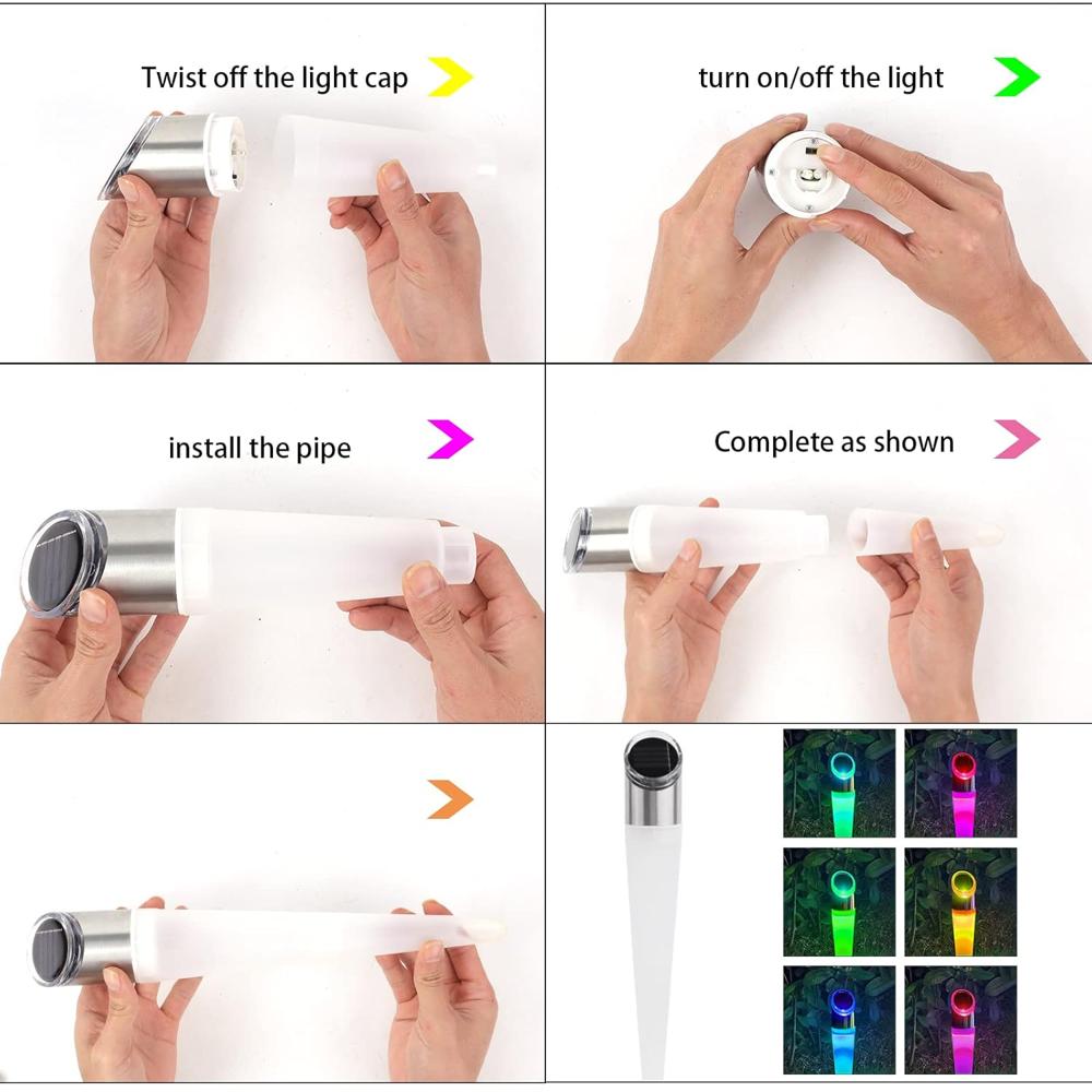 Rgb Solar Disk Lights - Color: White