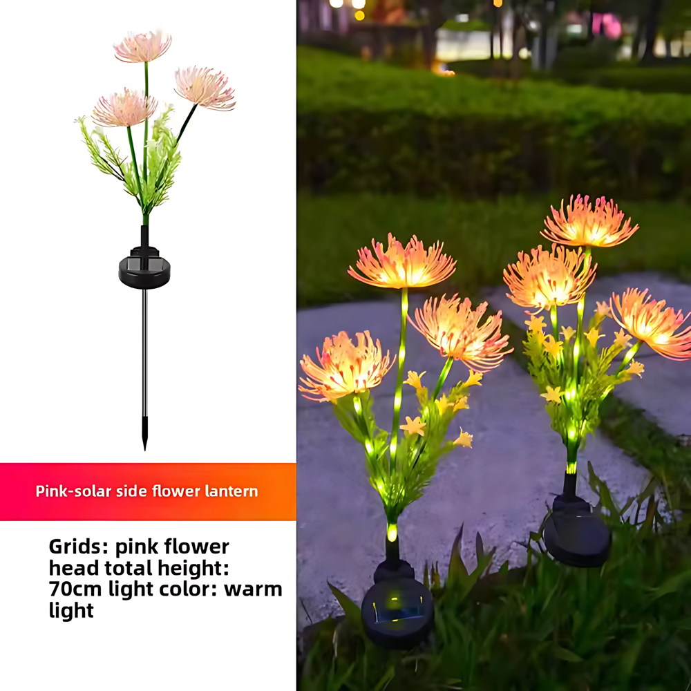Solar LED Flower Garden Lights