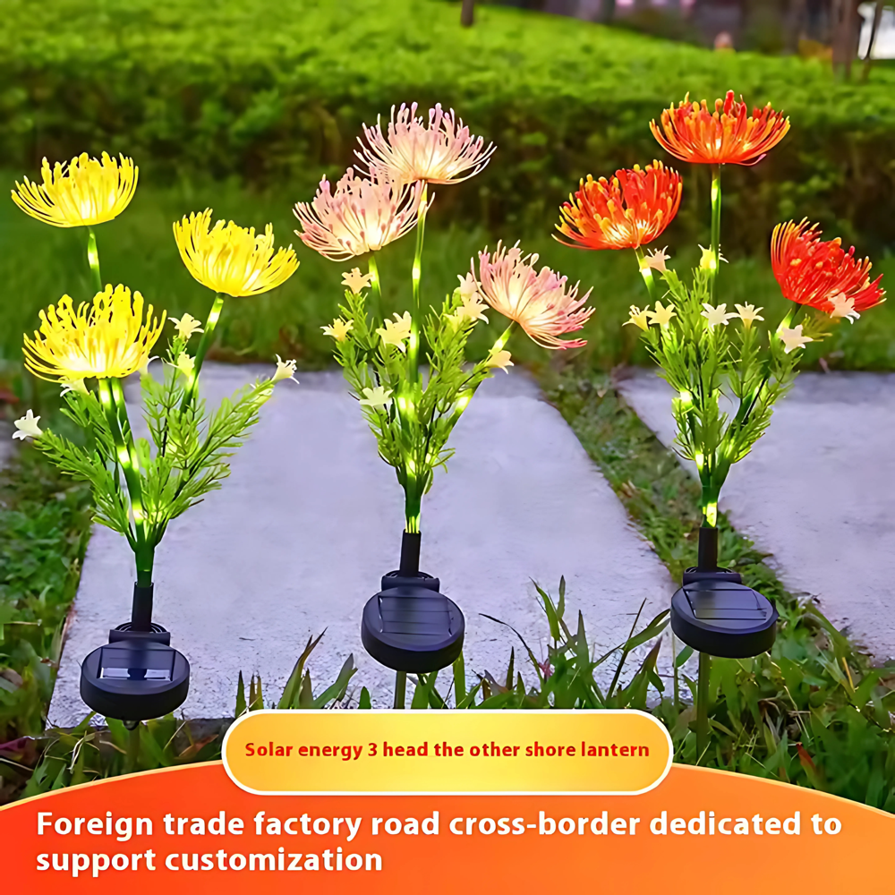 Solar LED Flower Garden Lights