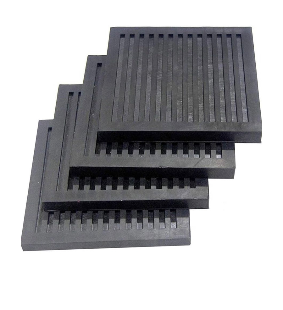 Rubber Anti Vibration Pad - Color: Black