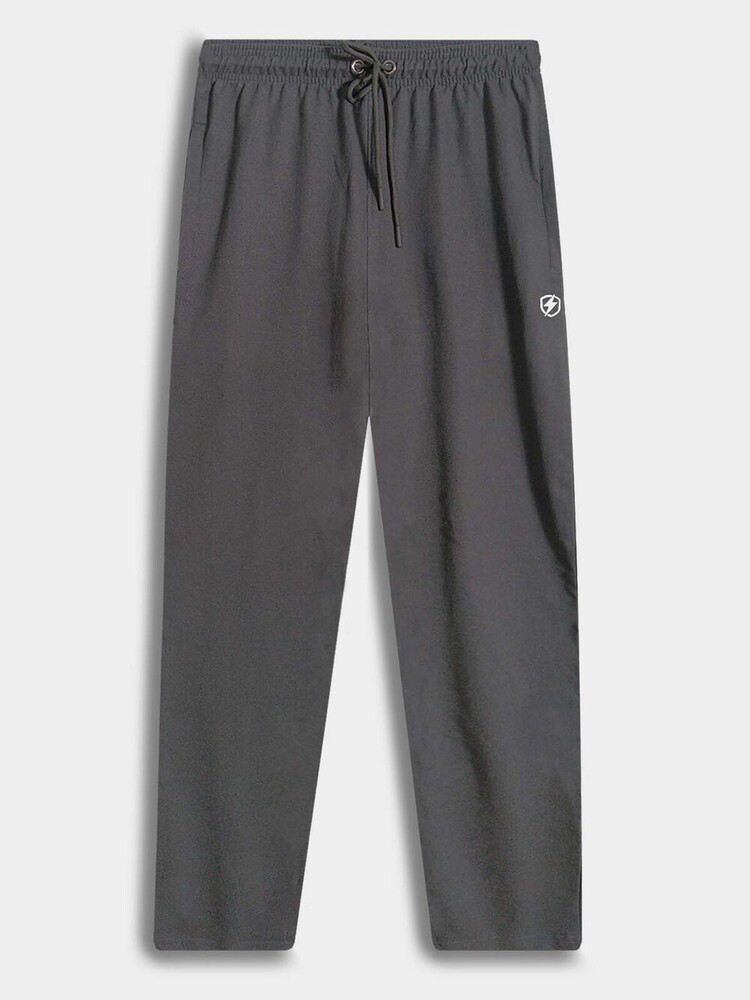 Mens French Terry Steel Grey Joggers