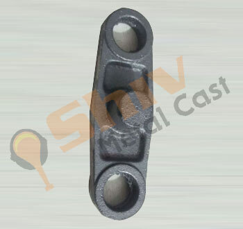 Ductile Iron Track Link - Color: Black