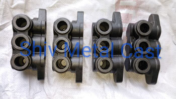 Ductile Iron Valve Casting - Color: Black