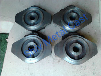Ductile Iron Carbide Die Casting - Color: Silver