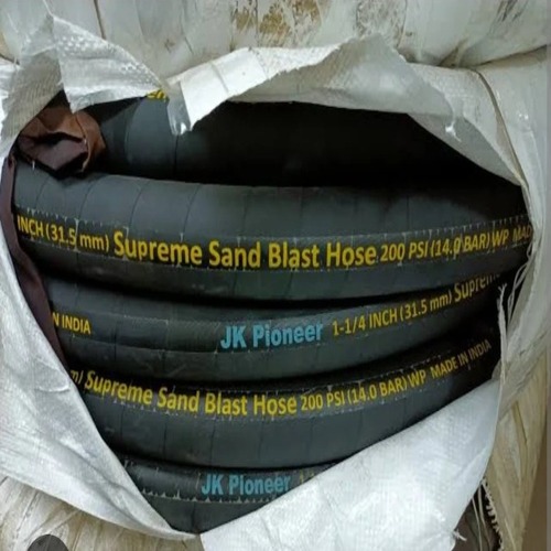 3-4 Inch Sand Blasting Hose - Color: Black