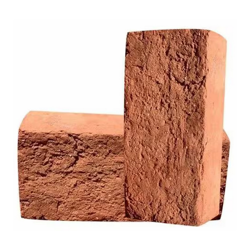 आयताकार लाल मिट्टी की ईंट