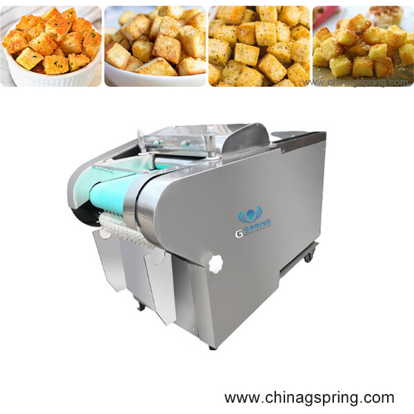 Industrial China Industrial Bread Croutons Cutting Machine