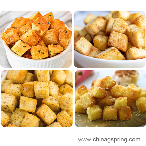 China Industrial Bread Croutons Cutting Machine