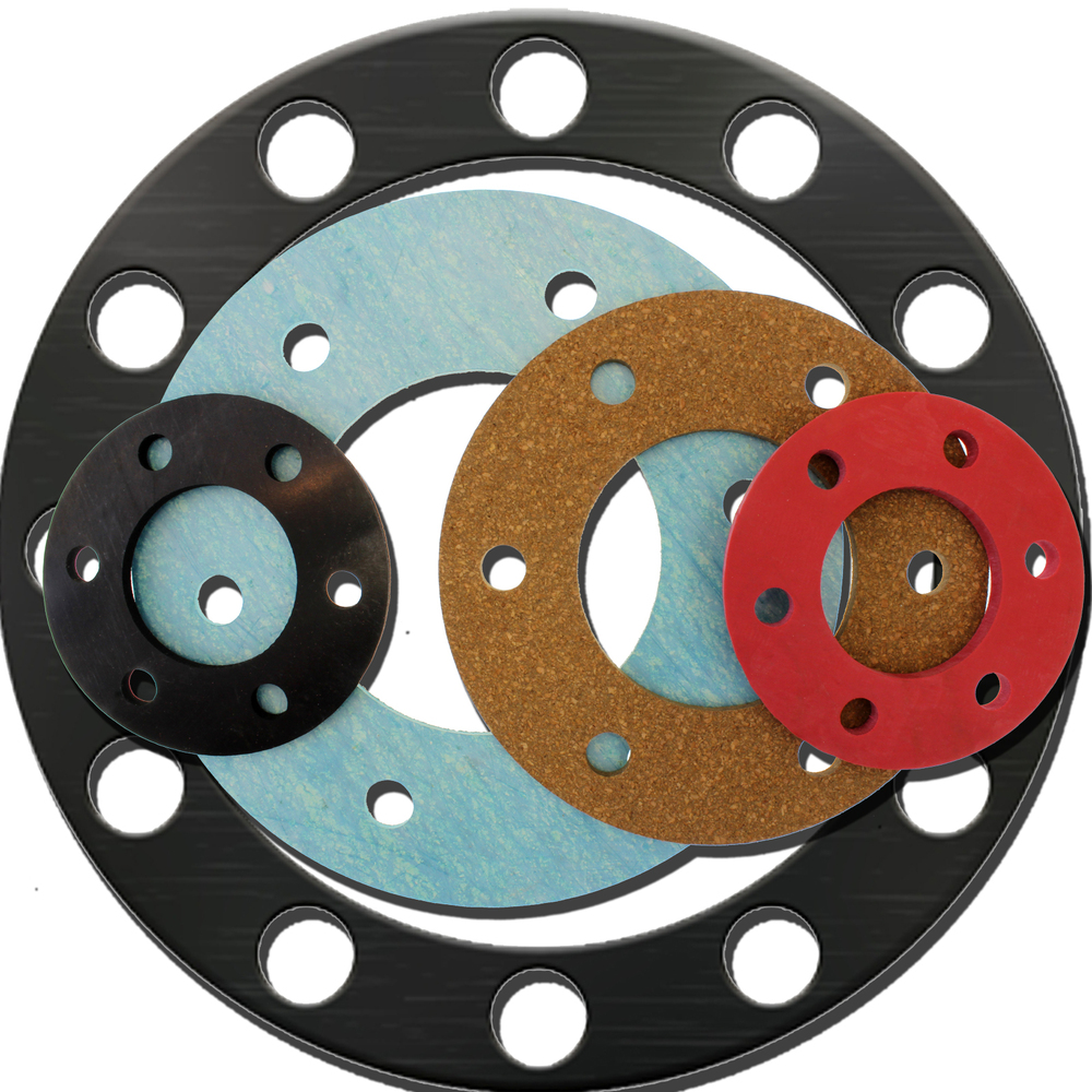 Epdm Rubber Flange Gasket - Color: Multi Color