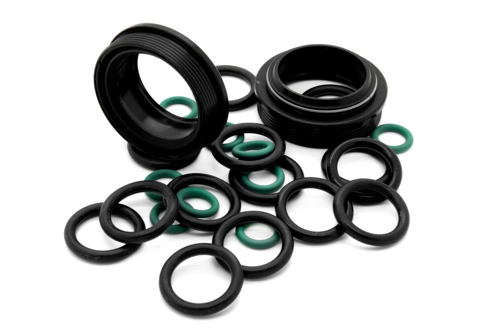 Black Rubber Gasket - Size: 1/4 25 Mm