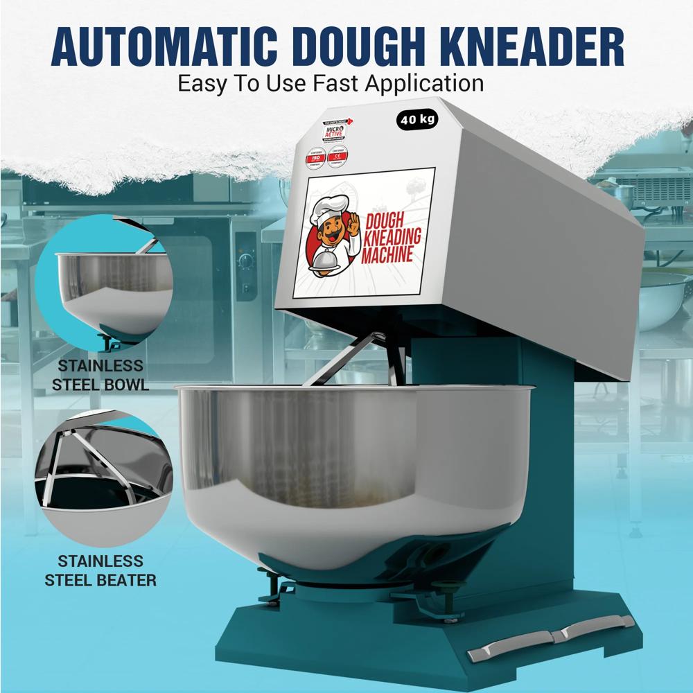 Dough Kneader 40kg 2hp (Iii) Phase - Application: Commercial