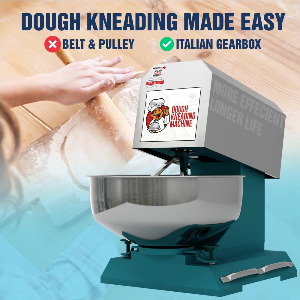 Dough Kneader 40kg 2hp (Iii) Phase - Application: Commercial