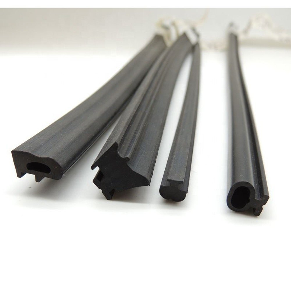 Door Window Rubber Seal - Color: Black