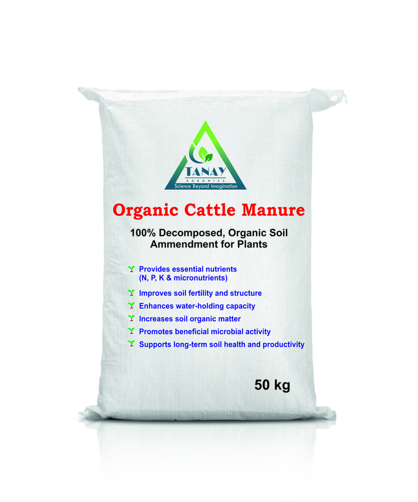 Organic Cattle Manure - Application: Agriculture