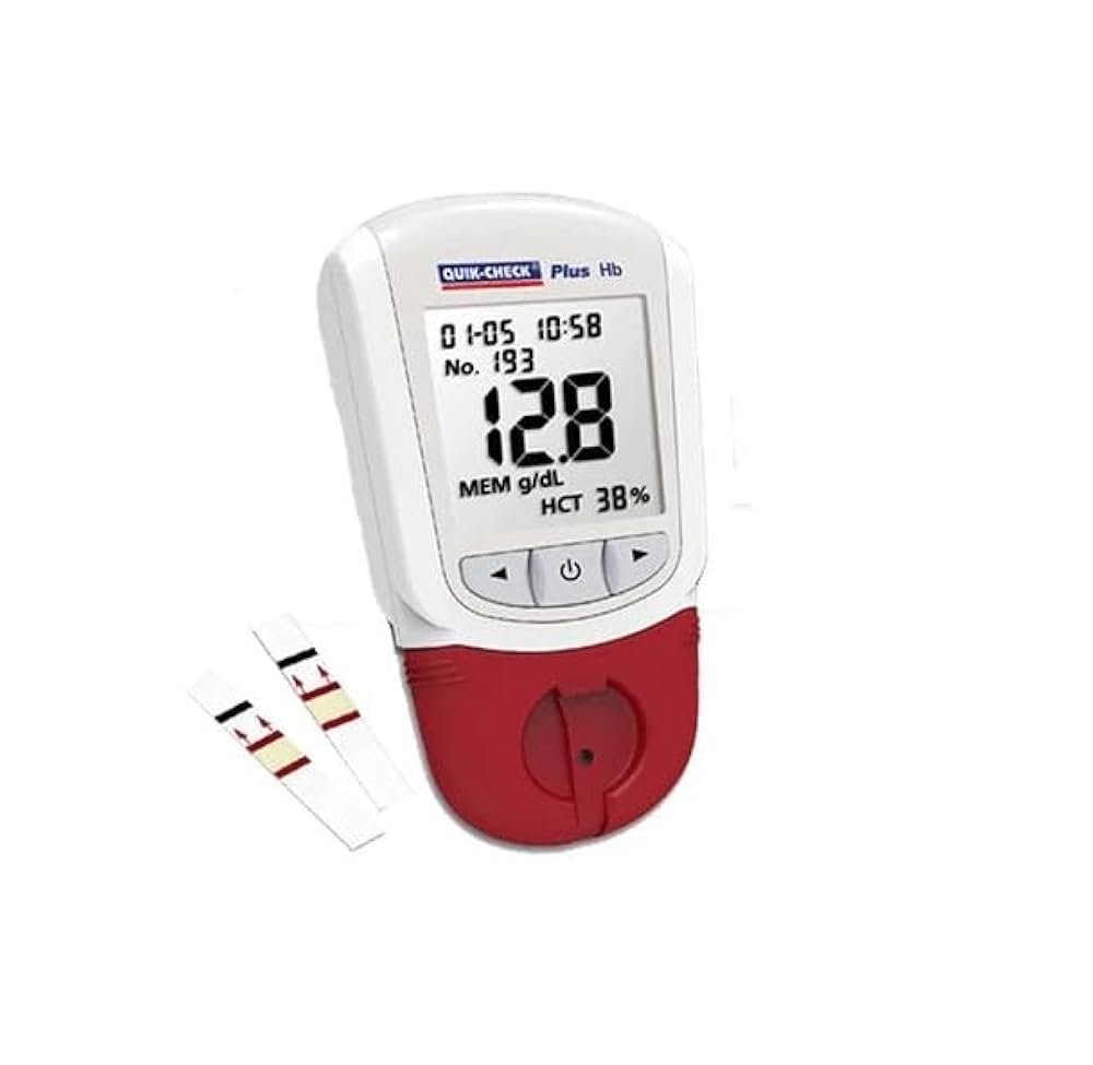 HB Hemoglobin Meter - QUIK-CHECK Plus PEERLESS