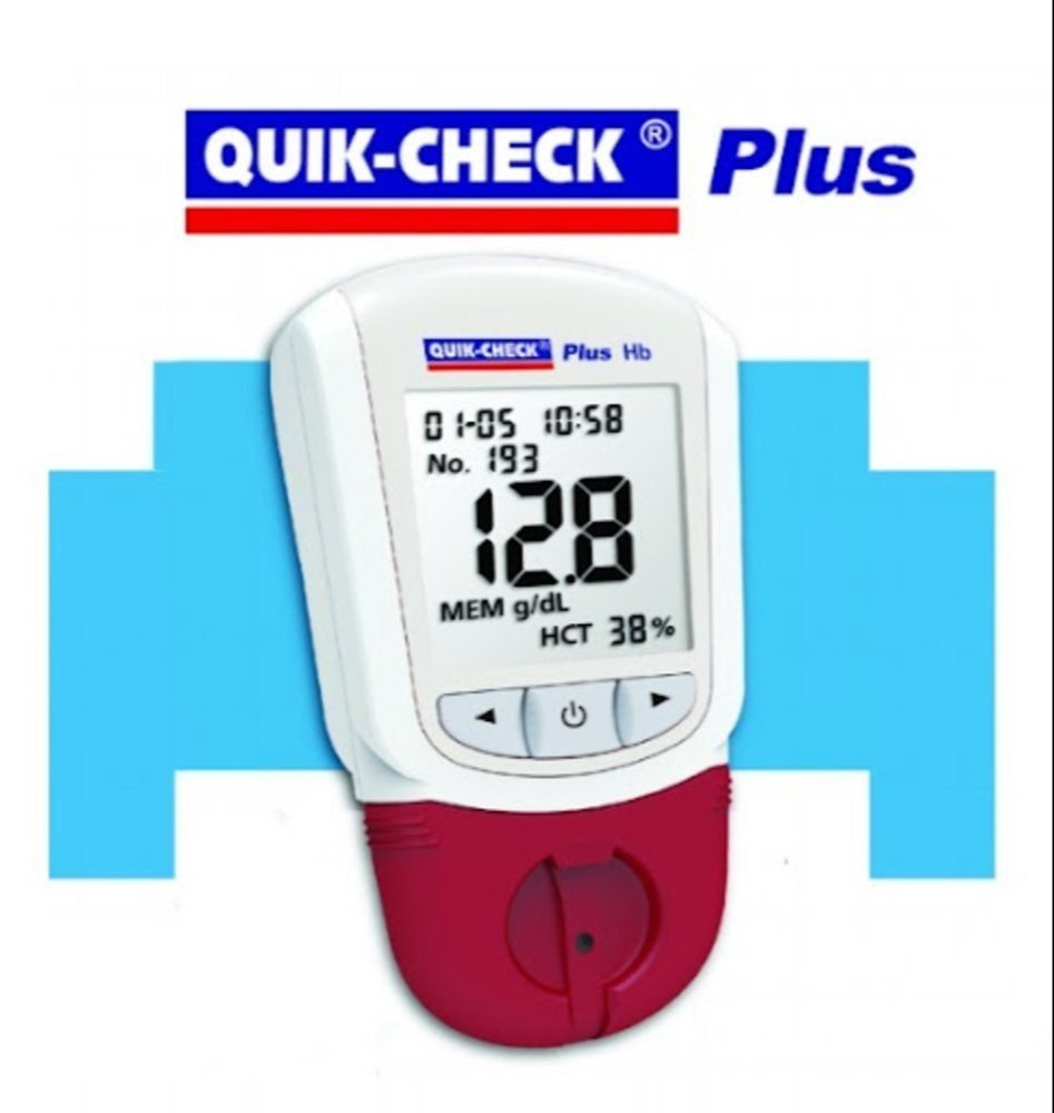 HB Hemoglobin Meter - QUIK-CHECK Plus PEERLESS