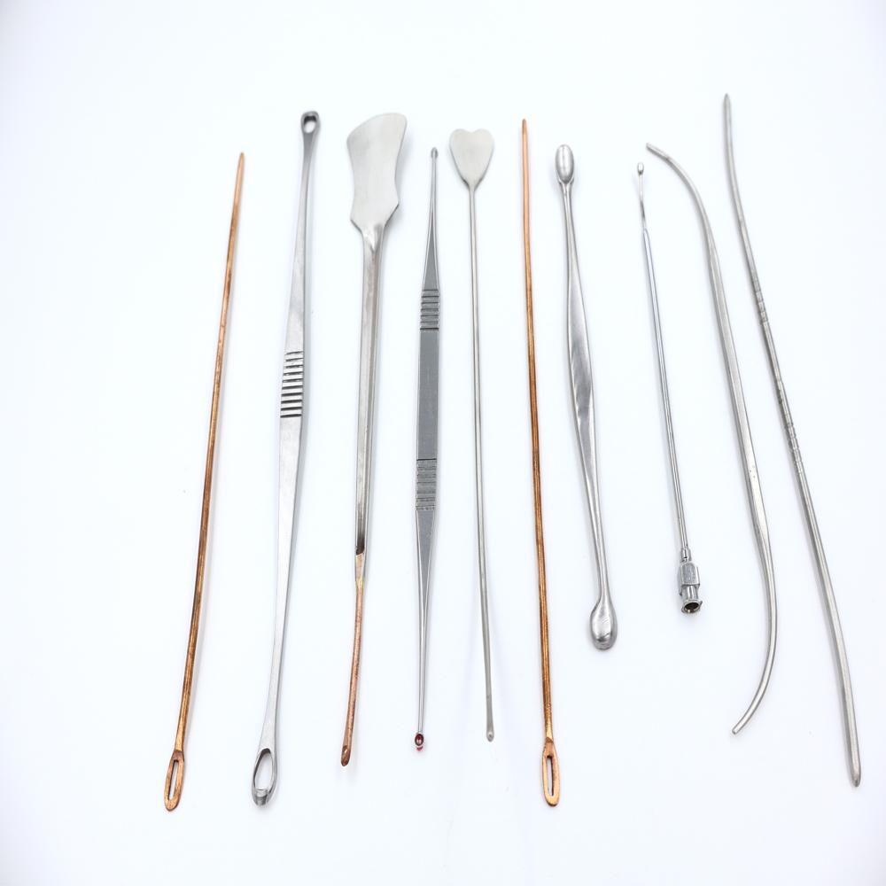 Fistula Probe Set Of 10 - Material: Steel