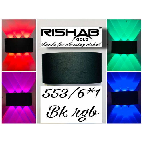 553-6 1 Bk Rgb Up Down Light