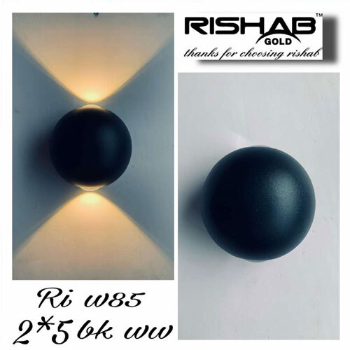 Ri W85 2x5 Bk Ww Up Down Light