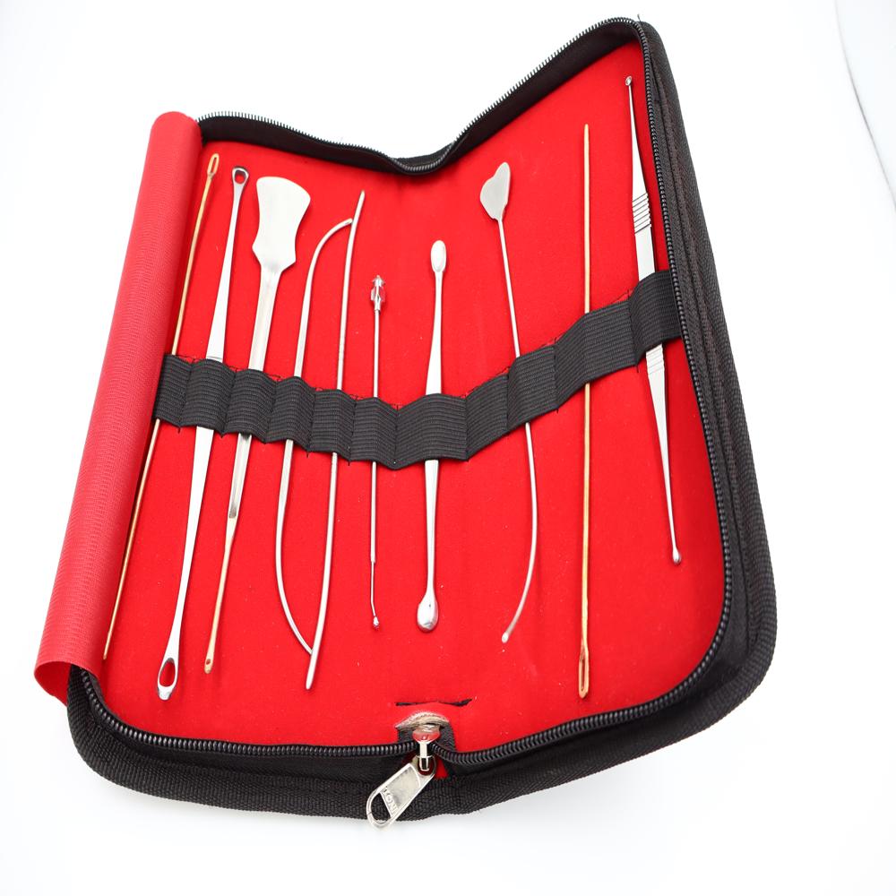 Fistula Probe Set Of 10 - Material: Steel