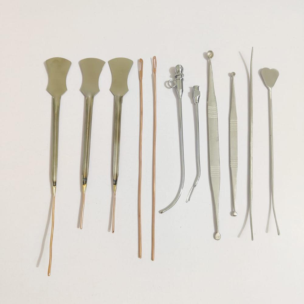 Fistula Probe Set Of 11 - Material: Steel