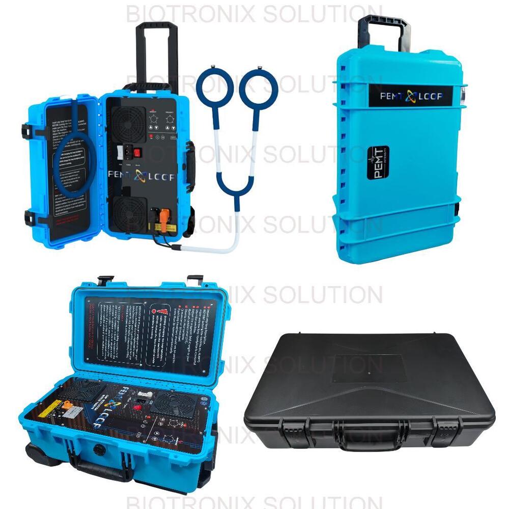 Dual Handle PEMT Therapy Equipment for Targeted Muscle & Joint Treatment