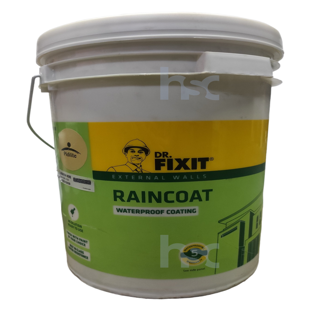 Dr Fixit Raincoat -Acrylate Coating for External Walls