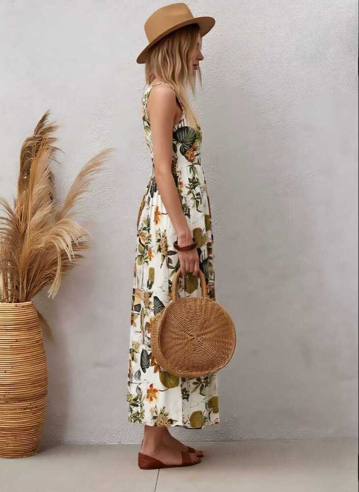 Digital Printed Western Dress