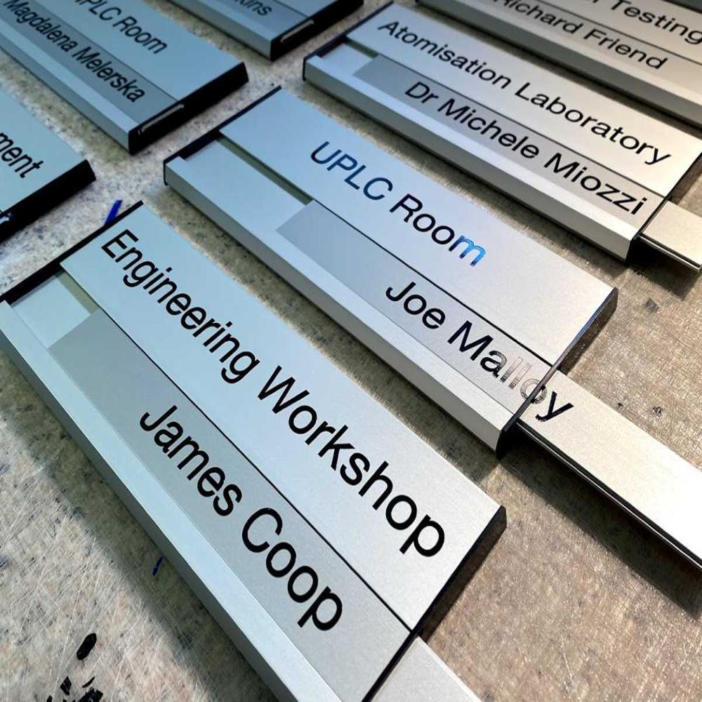 Alluminum Anodized Nameplate