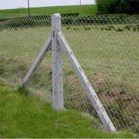 Rcc Fencing Pole Grey - Feature: High Quality