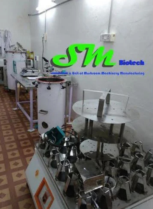 Autoclave Cum Shaker - Color: White-silver