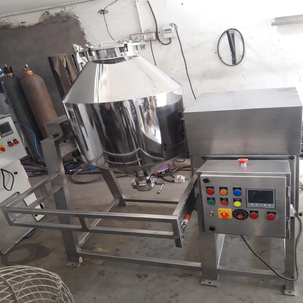 Double Cone Blender - Capacity: 5 Liters (Lab) To 10