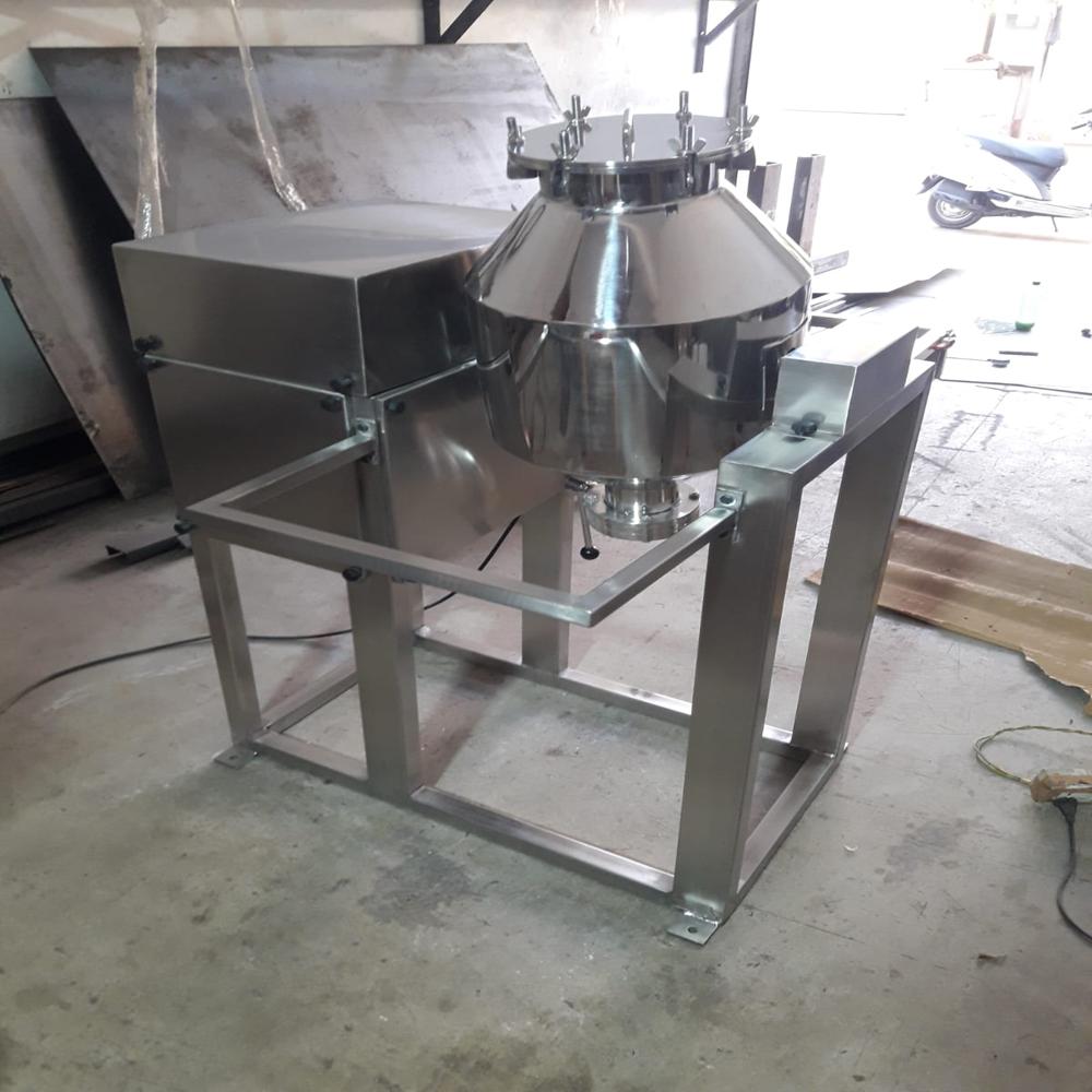 Double Cone Blender - Capacity: 5 Liters (Lab) To 10