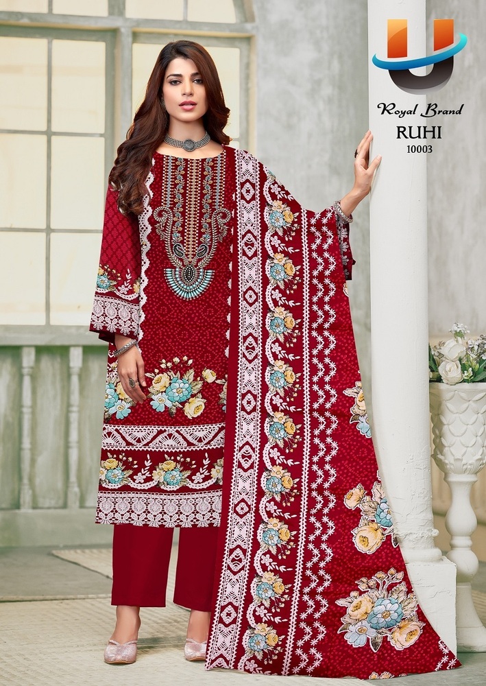Royal Ruhi Vol-10  Dress material