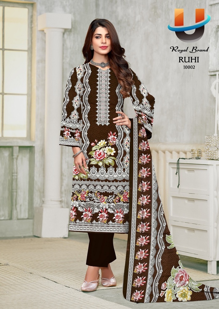 Royal Ruhi Vol-10  Dress material