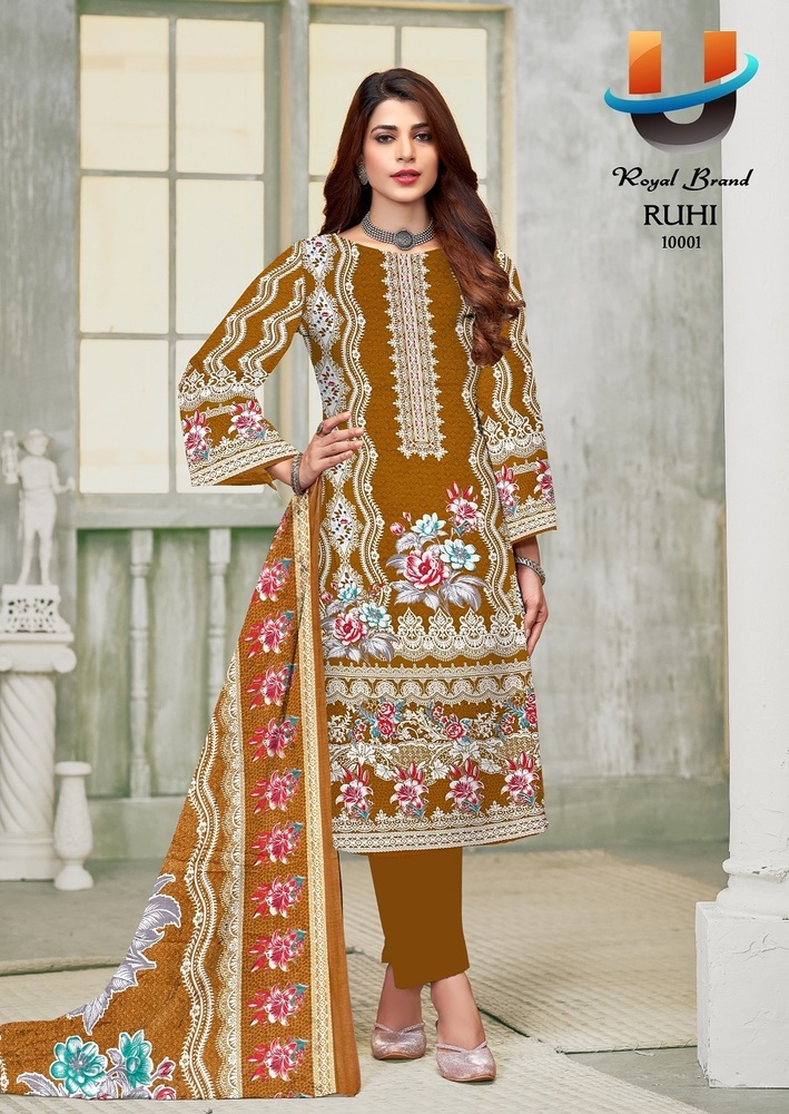 Royal Ruhi Vol-10  Dress material
