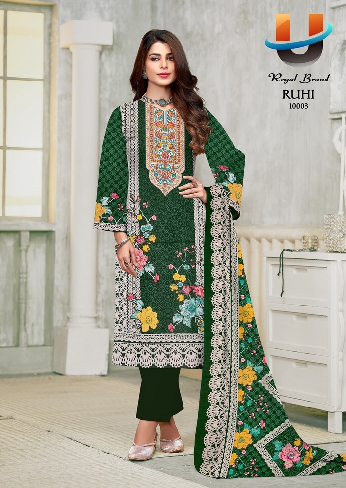 Royal Ruhi Vol-10  Dress material