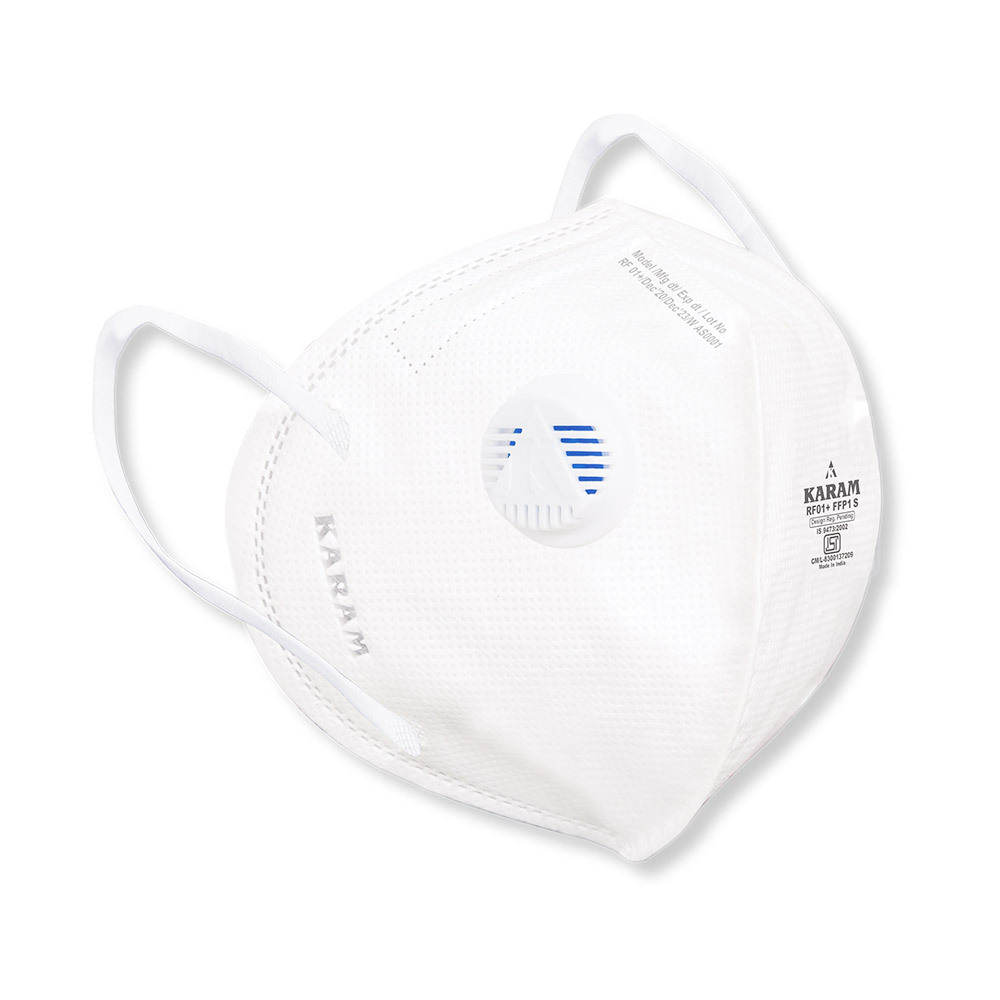 Ffp1S Disposable Face Respirator - Color: White