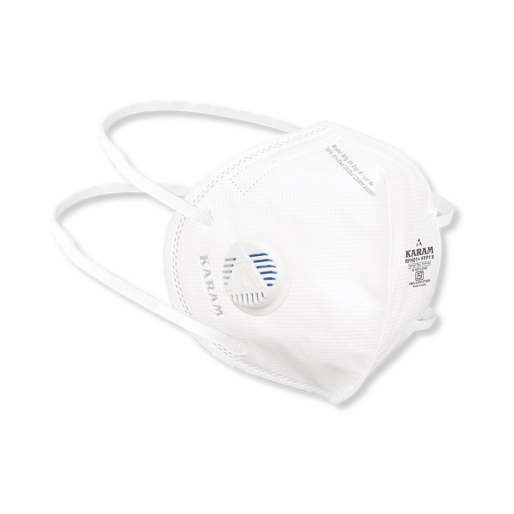 Ffp1S Disposable Face Respirator - Color: White