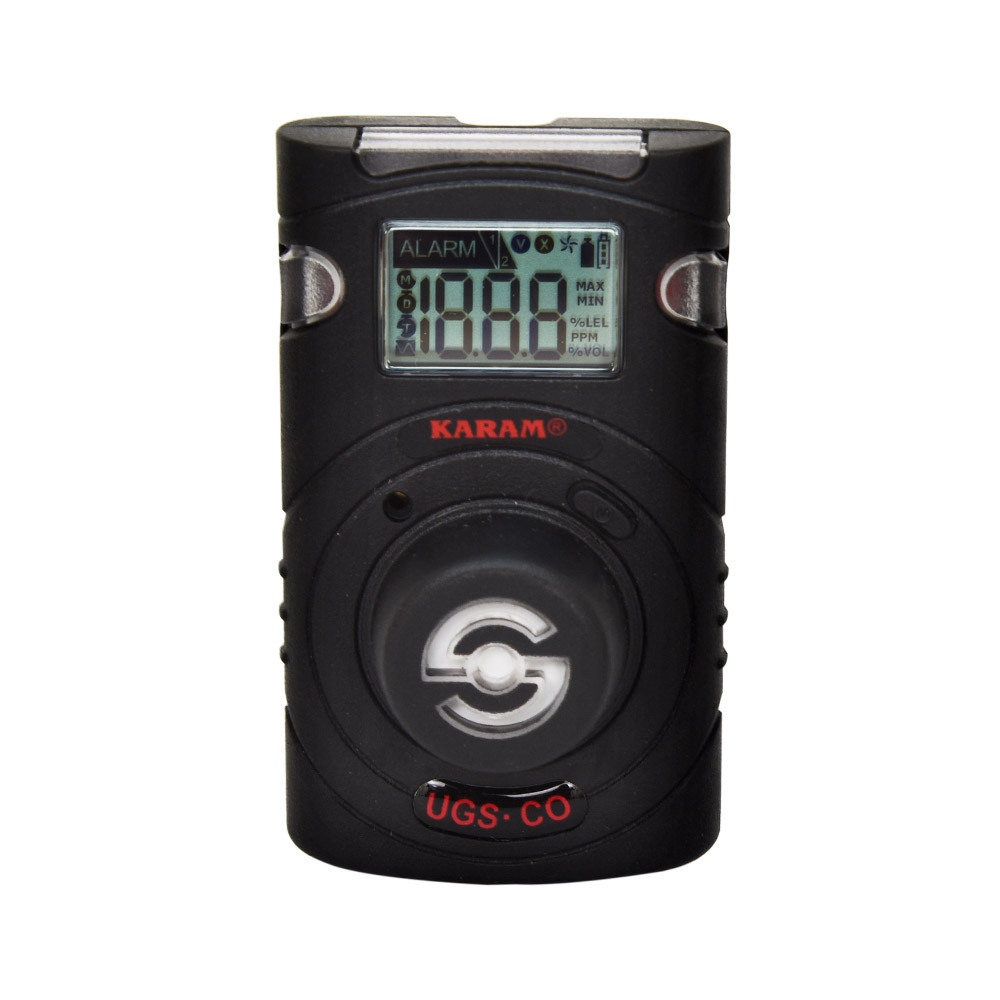 Co Portable Single Gas Detector - Color: Black