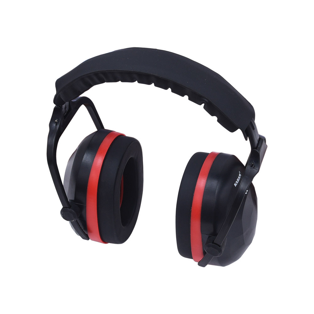 Deluxe Foldable Ear Muffs - Color: Black