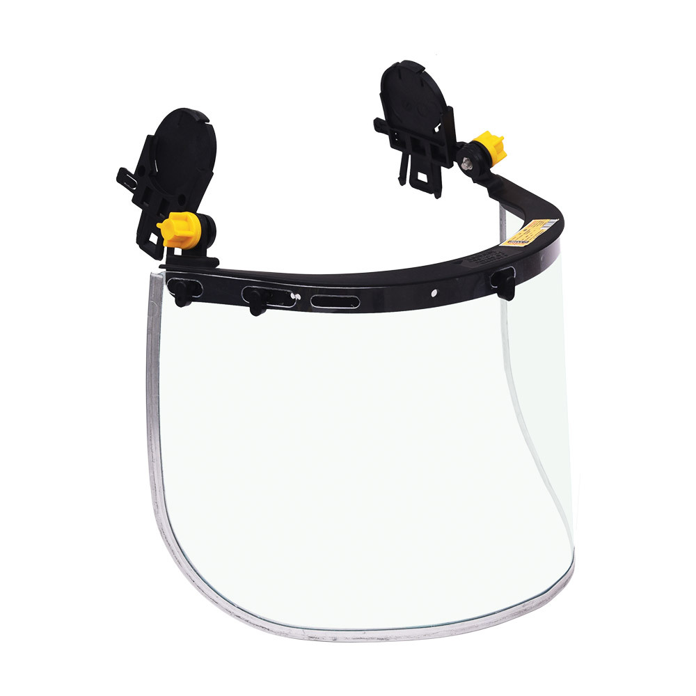 Face Shield - Color: Black And Transparent