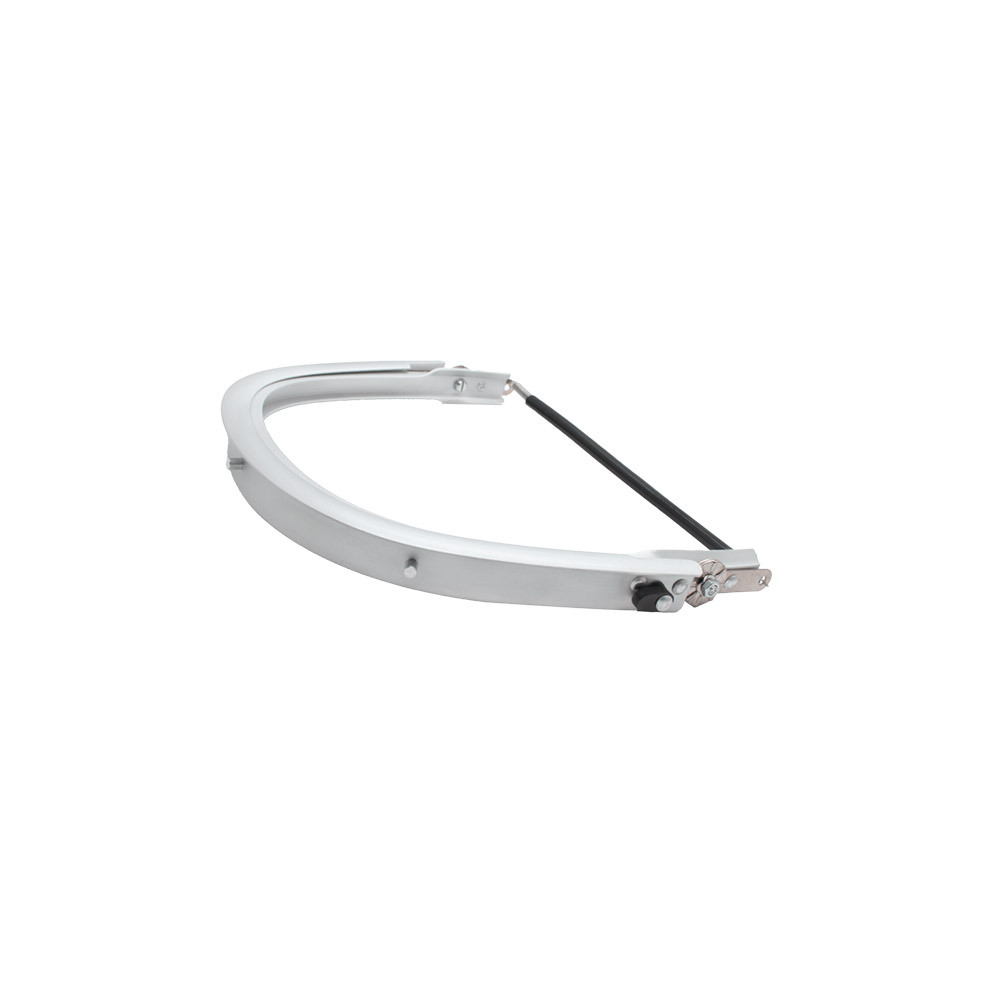 Frontier Aluminium Cap Frame - Color: White