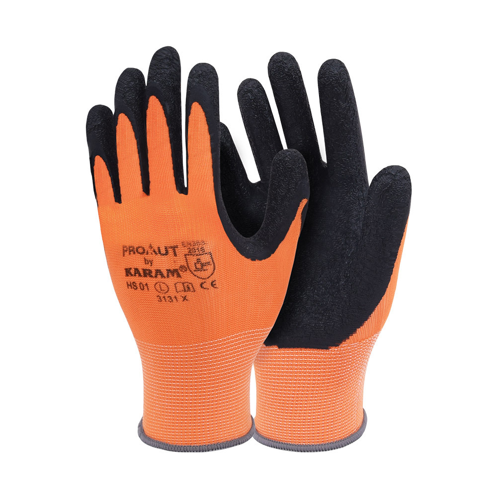 Orange Liner With Black Crinkle Latex - Features: Durable