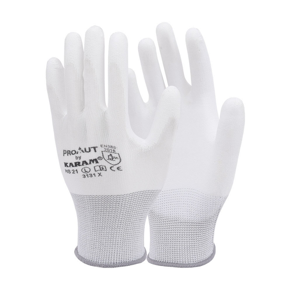 White Liner With White Pu Coating - Features: Durable