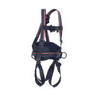 Fall Arrest Harness With 4 Adjustment And 3 Attachment Points - Color: Black