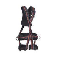 Tower And Rescue Harness With 2 Adjustment And 4 Attachment Points - Color: Black