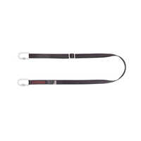 Webbing Work Positioning Lanyard - Color: Black
