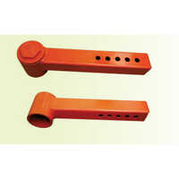 Rotavator Fabricated Leg - Color: Orange