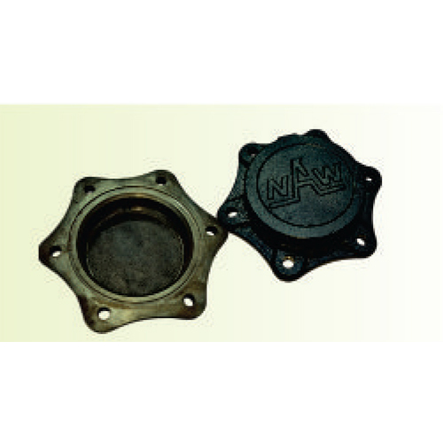 Rotavator Dead Axle Hub Dust Cup - Color: Grey